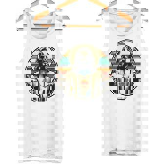 Vintage Buddy A Christ Cool Jesús Con Gafas De Sol Religión Manga Larga Camiseta sin mangas - Regaloses