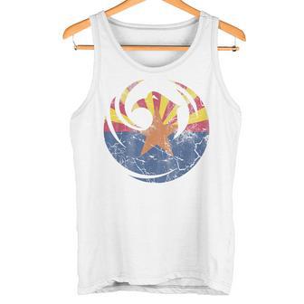 Vintage Fade Phoenix Arizona Flag T Tank Top - Geschenkecke