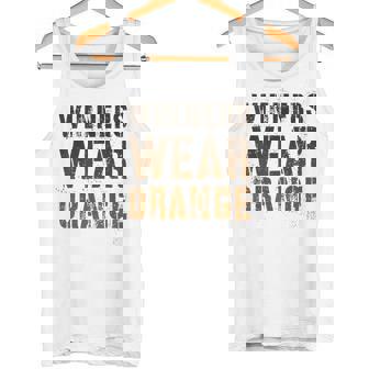 Vintage WINNERS WEAR ORANGE Summer Camp War Game Team Match Tank Top - Monsterry