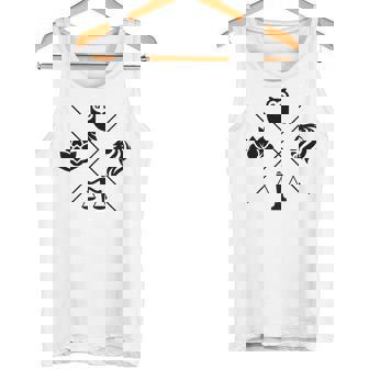 Virtudes Estoicas Sabiduría Templanza Justicia Coraje Estoicismo Camiseta sin mangas - Regaloses