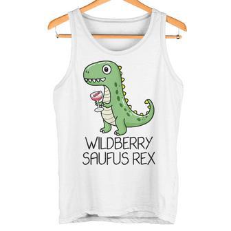 Wildberry Saufus Rex Dino Wildberry Lillet Summer Cocktail Tank Top - Geschenkecke