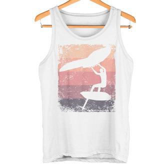 Wing Foil Wingsurfing Retro Hombres Foil Wing Camiseta sin mangas - Regaloses
