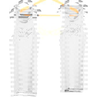 Y2k 90S Stars Tattoo Style Star Brown Tank Top - Geschenkecke