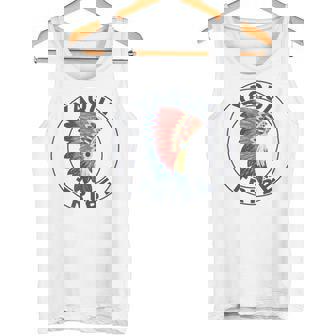 Yaqui Tribe Headdress Proud Native American Yaqui Nation Tank Top - Monsterry