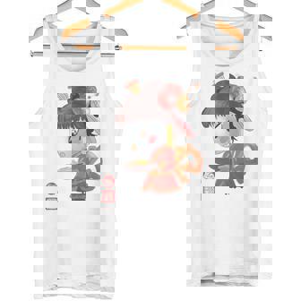 Year Of The Rabbit Chinese Zodiac Animal Horoscope Red Seal Tank Top - Monsterry