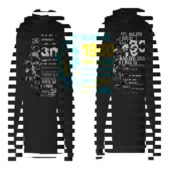 1960 I Have 3 Sides Long Sleeve T-Shirt | Mazezy