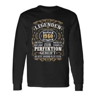 1960 Legends Were 1960 Birthdayintage 1960 S Langarmshirts - Geschenkecke