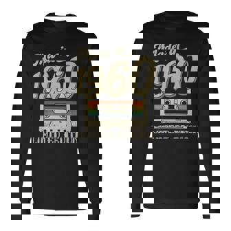 1960 Vintage Cassette Long Sleeve T-Shirt | Mazezy