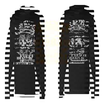 1983 All Original Parts 2 Long Sleeve T-Shirt | Mazezy