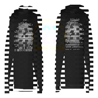 21 Year Old Limited Edition Vintage 21St Birthday Long Sleeve T-Shirt - Thegiftio UK