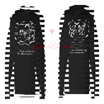 We Still Do 21st Anniversary 21 Years Old Of Marriage Couple Long Sleeve T-Shirt - Monsterry