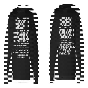 3D Character Er Long Sleeve T-Shirt - Monsterry