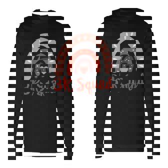 3K Squad Teacher Kinder Pre-K Elementary Teachers Crew Team Long Sleeve T-Shirt - Monsterry