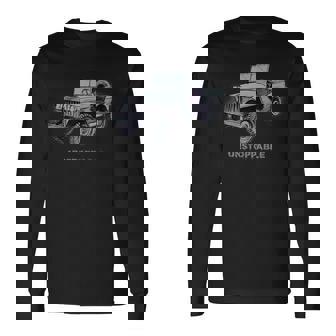 4-Wheel Drive Car Art Long Sleeve T-Shirt - Monsterry