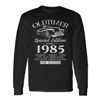 40Th Birthday Manintageintage 1985 Langarmshirts - Geschenkecke