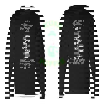 420 Cannabis Culture Kush Puppie Weed Strain Long Sleeve T-Shirt - Monsterry