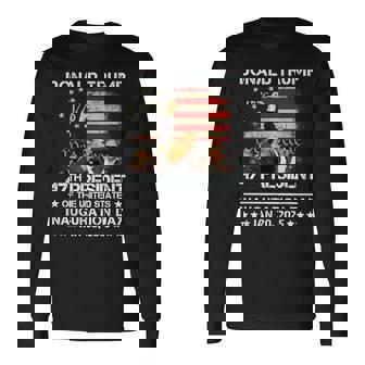 45 47 Trump Fight Usa Inauguration Day 2025 Vance 2028 Long Sleeve T-Shirt | Mazezy