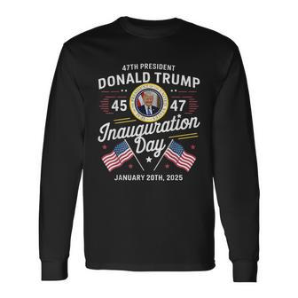 47Th President Donald Trump Housewarming Day Graphic Langarmshirts - Geschenkecke