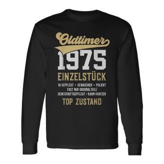 48 Jahre Oldtimer 1975Intage 48Th Birthday Langarmshirts - Geschenkecke