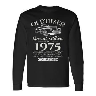 50Th Birthday Manintageintage 1975 Langarmshirts - Geschenkecke