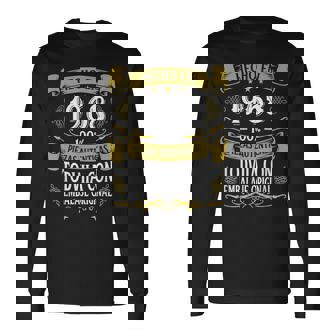 55 Años Cumpleaños Regalo Hombre Hecho En 1968 Hecho En 1968 Camiseta de manga larga - Regaloses