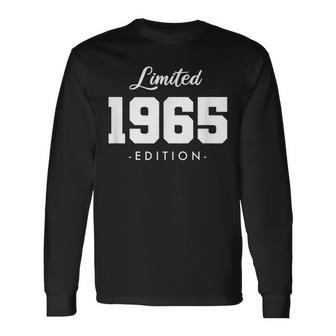 58 Jahreintage 1965 Limited Edition 58Th Birthday Langarmshirts - Geschenkecke