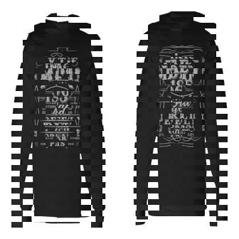 60 Years Old Made In 1965 Vintage Decorations Birthday Men Long Sleeve T-Shirt | Mazezy
