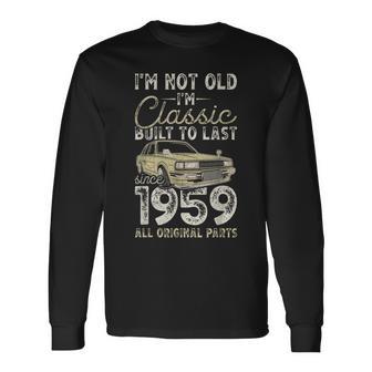 65Th Birthday Since 1959 Oldtimer 65 Years Old Langarmshirts - Geschenkecke