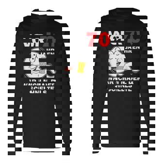 70Th Birthday Man 70 Years Decoration 70S 70Th Birthday Langarmshirts - Geschenkecke