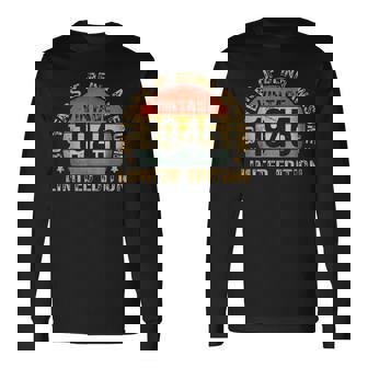 80 Year Birthday Decorations Gag 80Yr 1945 80Th Birthday Long Sleeve T-Shirt - Thegiftio UK