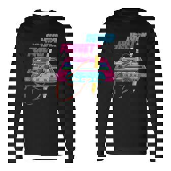 80S 90S Party Costume Never Forget Audio Cassette Langarmshirts - Seseable