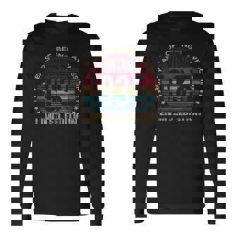 89Th Birthday 89 Year Old Vintage 1935 Limited Edition Long Sleeve T-Shirt | Mazezy