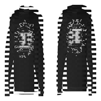 90 Year Old Vintage 1935 Limited Edition 90Th Birthday Long Sleeve T-Shirt | Mazezy