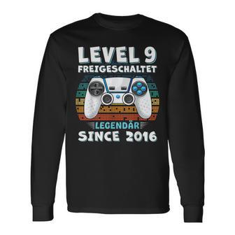 9Th Birthday Boy Decoration 2016 9Th Birthday Langarmshirts - Geschenkecke