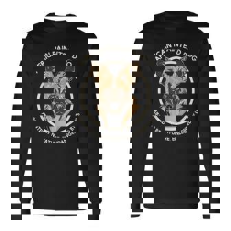 African Painted Dog Conservation Artwork For Wild Dog Fans Long Sleeve T-Shirt - Monsterry