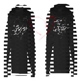 Agape Greek Word Christianism Agape Long Sleeve T-Shirt - Monsterry