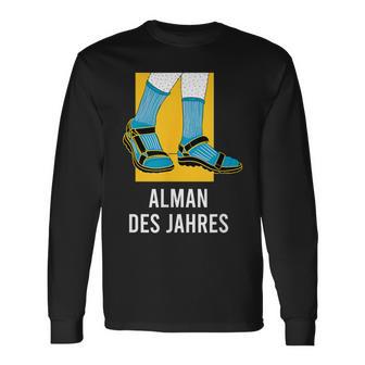 Alman With Sandals For Friends & Colleagues Langarmshirts - Geschenkecke