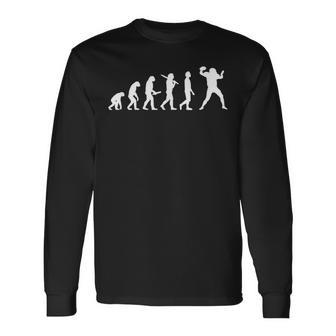 American Football Evolution For Football Player Langarmshirts - Geschenkecke