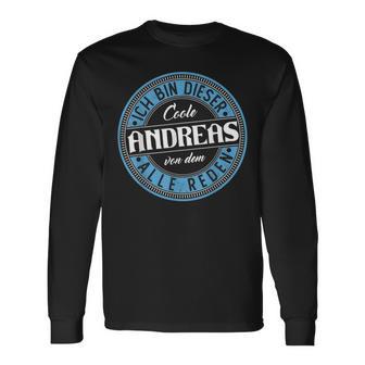 Andreas Ich Bin Dieser Cooler Andreas Langarmshirts - Geschenkecke