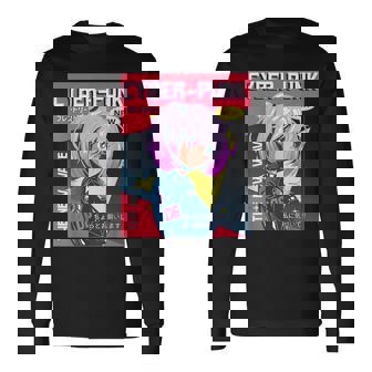 Anime Japonés Cyberpunk Cyberpunk Camiseta de manga larga - Regaloses