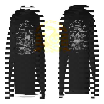 Année Du Serpent 2025 Nouvel An Lunaire Chinois Signe Du Zodiaque T-shirt à manches longues - Cadeauxyz