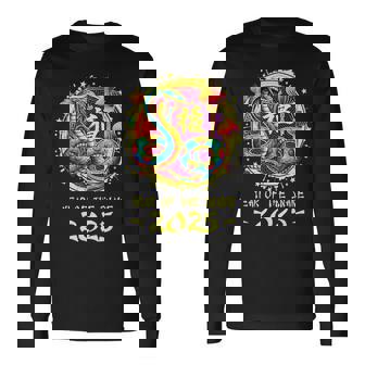 Año Nuevo Chino 2025 Serpiente Feliz Año Nuevo Chino 2025 Camiseta de manga larga - Regaloses