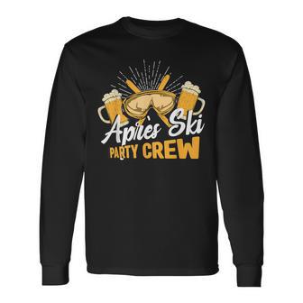 Après Ski Party Crew Saufen Apres Ski Winter Holiday Langarmshirts - Geschenkecke