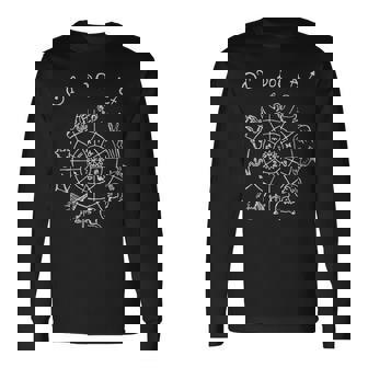 Aries Sun Leo Moon Sagittarius Rising Astrology Long Sleeve T-Shirt - Monsterry