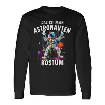 Astronaut Costume For Fancy Dress And Carnival Astronaut Langarmshirts - Geschenkecke