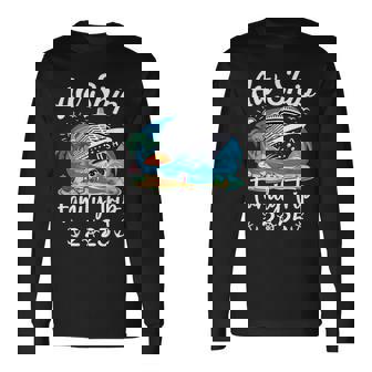 Aw Ship It's A Family Trip 2025 Family Matching Cruise Trip Long Sleeve T-Shirt - Seseable
