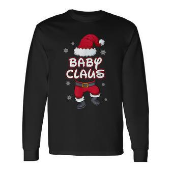 Baby Claus Christmas Family Partner Look Santa Claus Langarmshirts - Geschenkecke