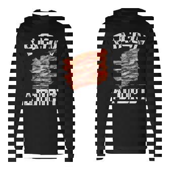 Bacon Food Meat Lover Bacon Addict Tank Top Long Sleeve T-Shirt - Monsterry
