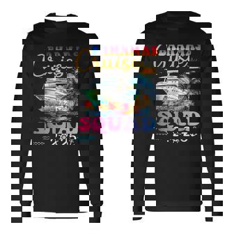Bahamas Cruise 2025 Squad Family Group Vacation Matching Long Sleeve T-Shirt | Mazezy