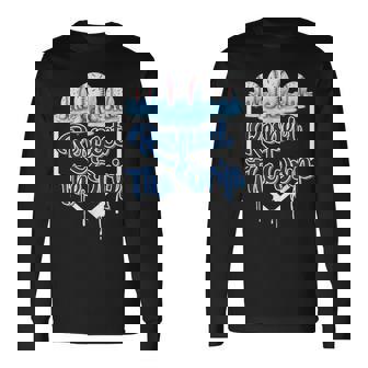 Baseball Drip Boys Ice Cream Drip Youth Respect The Drip Long Sleeve T-Shirt | Mazezy